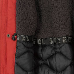 Mayoral-Boys Orange Hooded Parka | Childrensalon Outlet