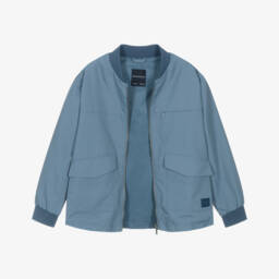 مايورال Nukutavake-جاكيت كاجوال أزرق بترولي للأولاد | Childrensalon Outlet