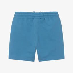 Mayoral-Boys Playful Blue Shark Shorts | Childrensalon Outlet