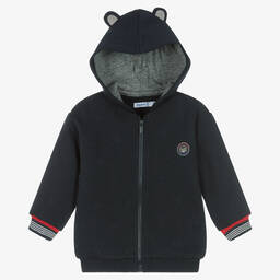 مايورال-بدلة رياضية قطن جيرسي لون أحمر وكحلي للأولاد | Childrensalon Outlet