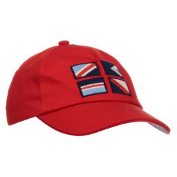 Mayoral-Boys Red Cotton Cap | Childrensalon Outlet
