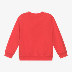 Mayoral-Boys Red Cotton Sail Boat Sweatshirt | Childrensalon Outlet