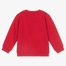 مايورال-سويتشيرت أطفال ولادي قطن جيرسي لون أحمر | Childrensalon Outlet