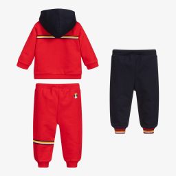 Mayoral-Boys Red Cotton Tracksuit | Childrensalon Outlet