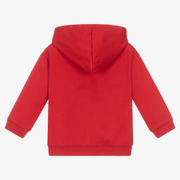 Mayoral-Красная хлопковая худи на молнии | Childrensalon Outlet