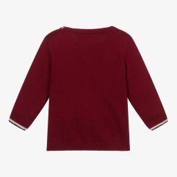 Mayoral-Красный свитер с лисицей для мальчиков | Childrensalon Outlet