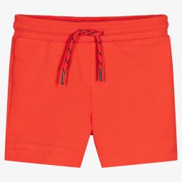 مايورال-شورت قطن جيرسي لون أحمر للأولاد | Childrensalon Outlet