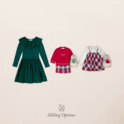 Mayoral Для новорожденных-Boys Red Plaid Cotton Outfit | Childrensalon Outlet