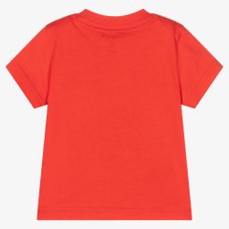مايورال-تيشيرت أطفال ولادي قطن جيرسي لون أحمر | Childrensalon Outlet