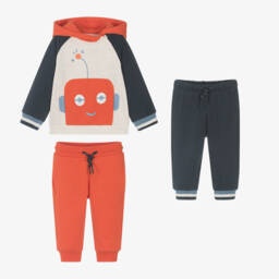 Mayoral-Boys Robot Design Cotton Tracksuit | Childrensalon Outlet