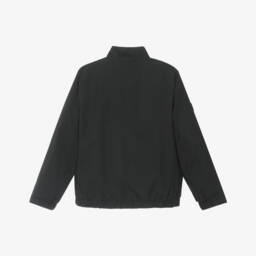 Mayoral Nukutavake-Boys Sleek Black Spring Jacket | Childrensalon Outlet