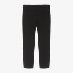 Mayoral-Boys Slim Black Jersey Trousers | Childrensalon Outlet