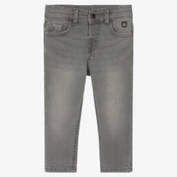 Mayoral-Серые зауженные джинсы | Childrensalon Outlet