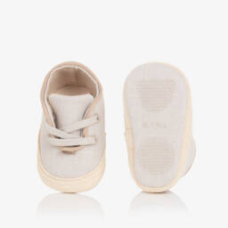 Mayoral Newborn-Boys' Soft Beige Canvas Espadrilles | Childrensalon Outlet