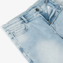 Mayoral Nukutavake-شورت دنيم أزرق ناعم للأولاد | Childrensalon Outlet