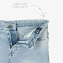 Mayoral Nukutavake-شورت دنيم أزرق ناعم للأولاد | Childrensalon Outlet