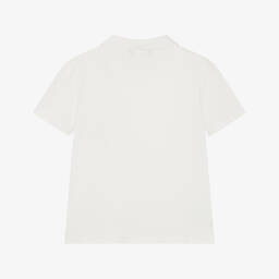 Mayoral Нукутаваке-Мягкая кремовая рубашка поло для мальчиков | Childrensalon Outlet