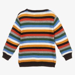 Mayoral-Хлопковый джемпер в полоску для мальчиков | Childrensalon Outlet