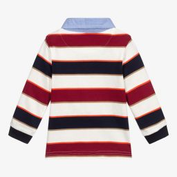 Mayoral-Футболка поло из джерси в полоску для мальчиков | Childrensalon Outlet