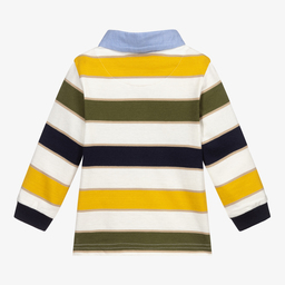 Mayoral-Футболка поло из джерси в полоску для мальчиков | Childrensalon Outlet