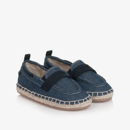 Mayoral-Boys Stylish Denim Slip-Ons | Childrensalon Outlet
