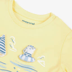 Mayoral-Boys Sunny Seaside Tee | Childrensalon Outlet