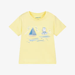 Mayoral-Boys Sunny Seaside Tee | Childrensalon Outlet