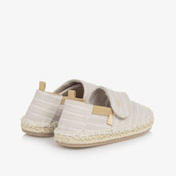 Mayoral-Boys Taupe Linen Cotton Espadrilles | Childrensalon Outlet