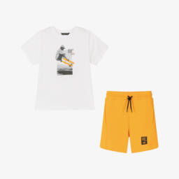 Mayoral-Яркий оранжевый скейт-набор для мальчиков | Childrensalon Outlet