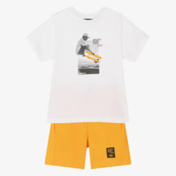 Mayoral-Яркий оранжевый скейт-набор для мальчиков | Childrensalon Outlet