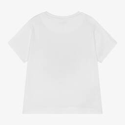 Mayoral-Boys White Cotton Camper Van T-Shirt | Childrensalon Outlet