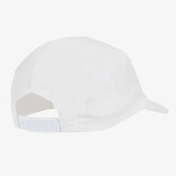Mayoral-Boys White Cotton Cap | Childrensalon Outlet
