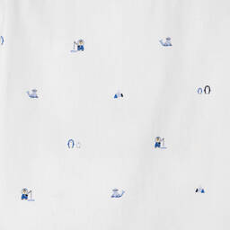 Mayoral-Белая хлопковая рубашка для мальчиков | Childrensalon Outlet