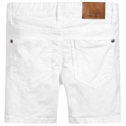 Mayoral-شورت قطن لون أبيض للأولاد | Childrensalon Outlet