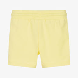 مايورال-شورت أطفال ولادي قطن جيرسي لون أصفر | Childrensalon Outlet