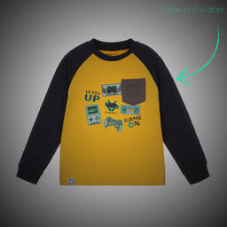 Mayoral-Желто-серая пижама для мальчиков | Childrensalon Outlet