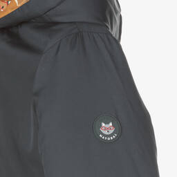 Mayoral-Сине-желтая двусторонняя куртка с капюшоном | Childrensalon Outlet