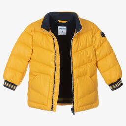 Mayoral-Желтый пуховик с капюшоном | Childrensalon Outlet