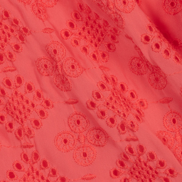 مايورال-فستان شيفون برودوري لون زهري مرجاني | Childrensalon Outlet