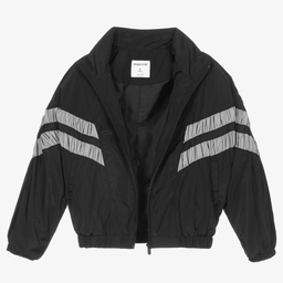 مايورال-جاكيت واقي من الرياح لون أسود للبنات | Childrensalon Outlet