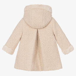 مايورال-معطف بوكليه أطفال بناتي لون بيج | Childrensalon Outlet