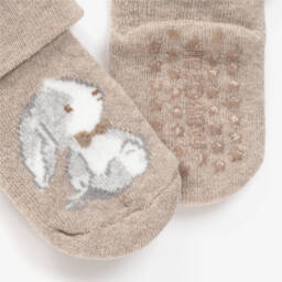 مايورال Newborn-جوارب بيبي قطن لون بيج | Childrensalon Outlet