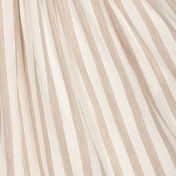 Mayoral-Girls Beige Striped Dress | Childrensalon Outlet