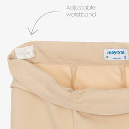 Mayoral-Бежевые брюки для девочек | Childrensalon Outlet