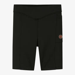Mayoral-Girls Black Cycle Shorts | Childrensalon Outlet
