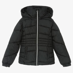Mayoral-Черный пуховик для девочек | Childrensalon Outlet