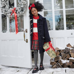 Mayoral-Черные блестящие колготки для девочек | Childrensalon Outlet