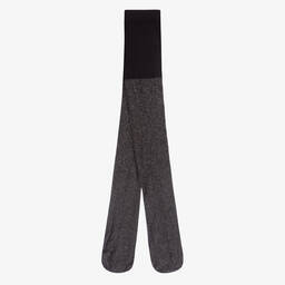 Black sparkle tights toddler online