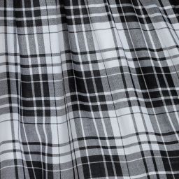 مايورال-فستان قطن تارتان لون أسود وأبيض | Childrensalon Outlet