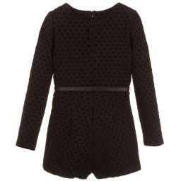 Mayoral-بلاي سوت فيسكوز لون أسود للبنات | Childrensalon Outlet